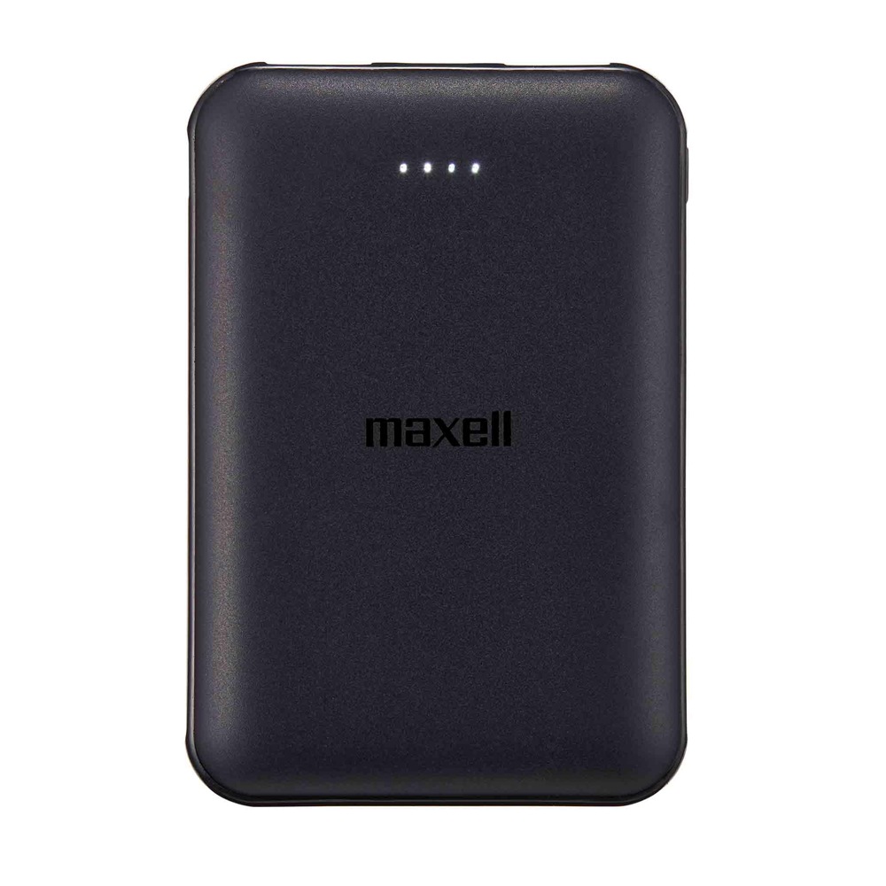 マクセル Maxell USB Type-C対応モバイルバッテリー 5000mAh 薄型コンパクトブラック MPC-CE5000BK