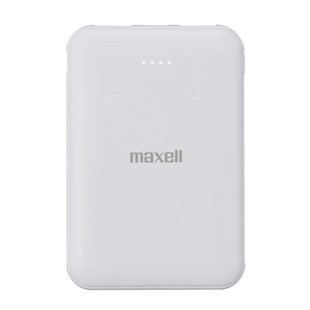 マクセル Maxell USB Type-C対応モバイルバッテリー 5000mAh 薄型コンパクト ホワイト MPC-CE5000WH