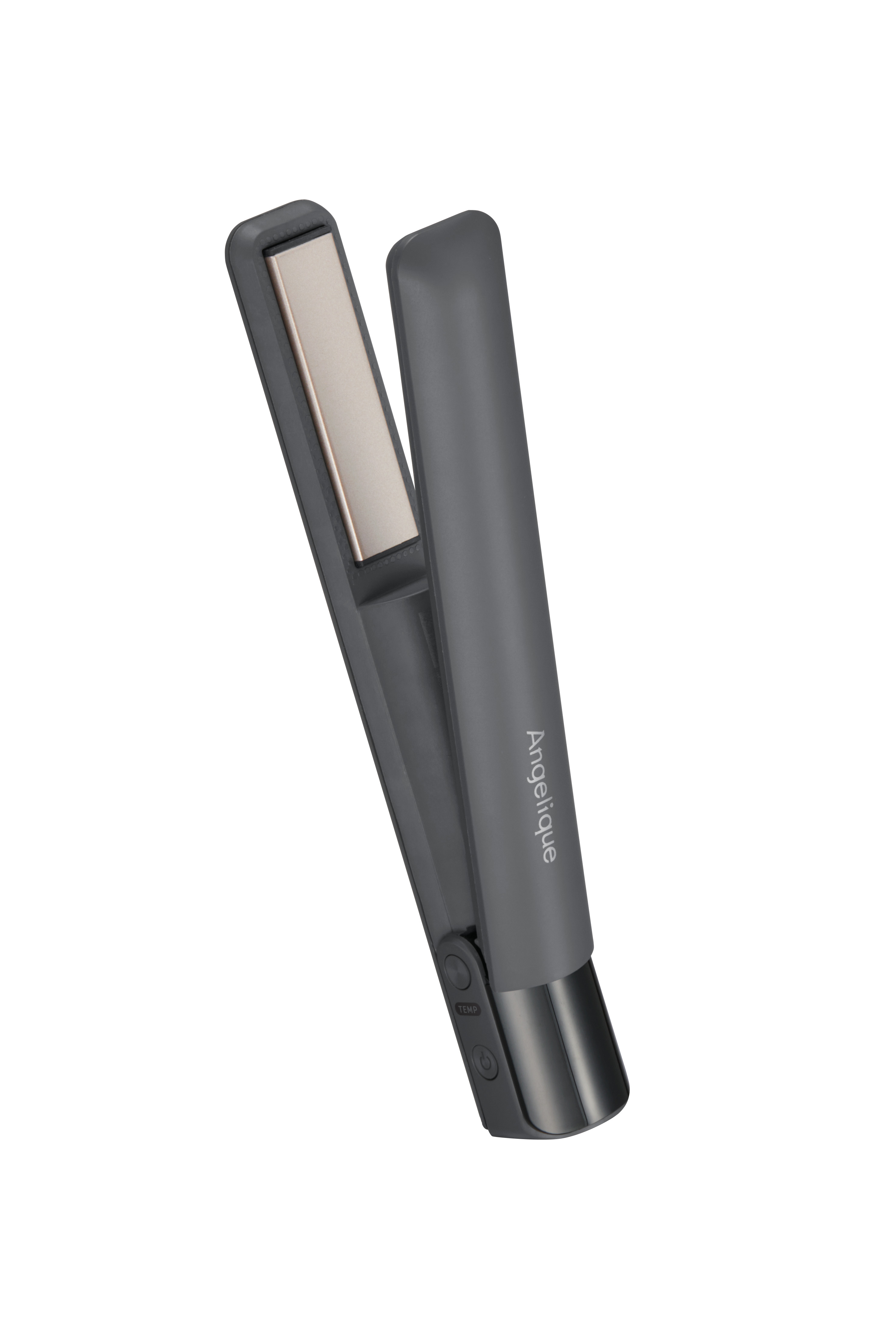 マクセル Angelique コードレスモバイルヘアアイロン MXHI-500-GY