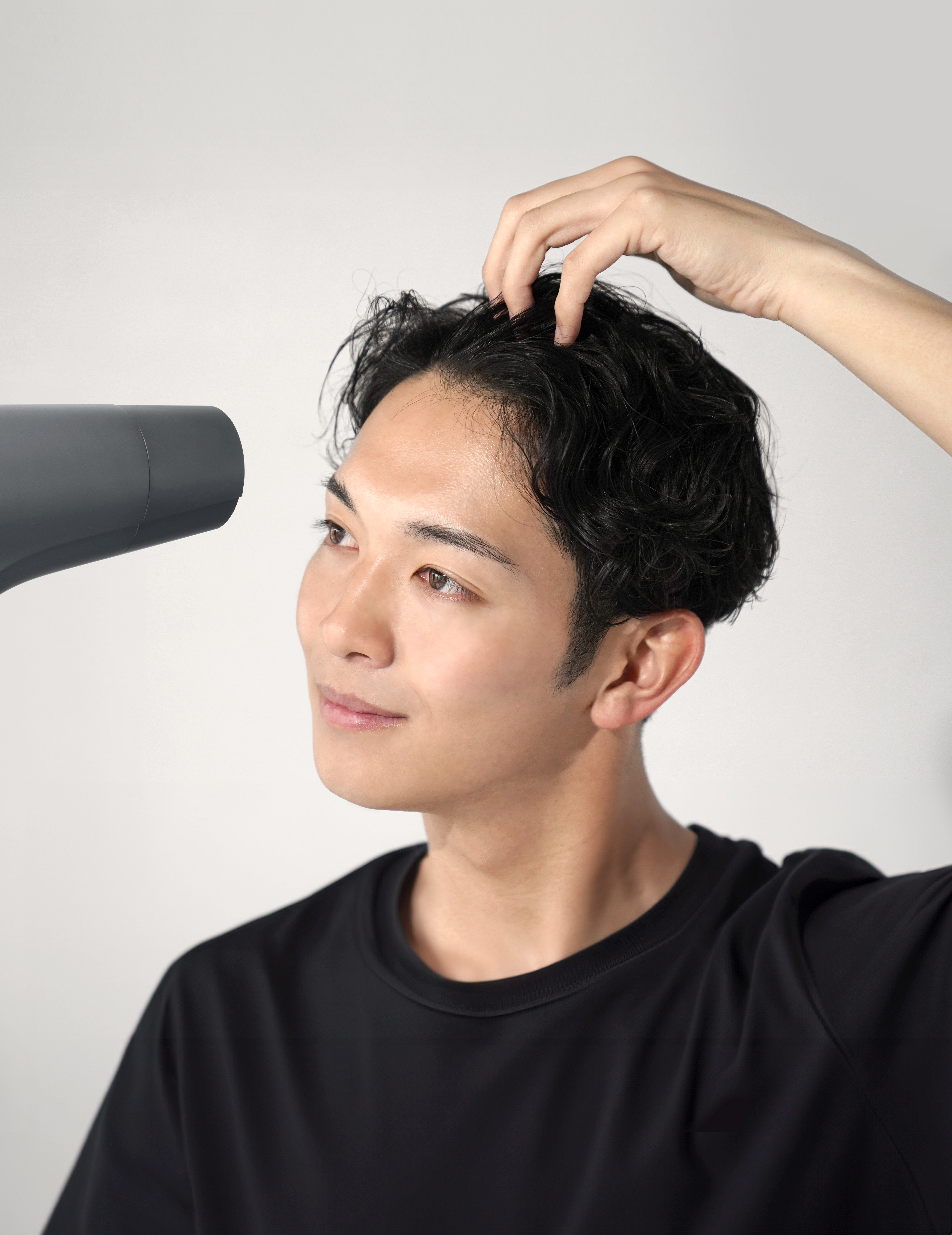 マクセル Angelique マイナスイオンヘアドライヤーMXDR-300A-GY