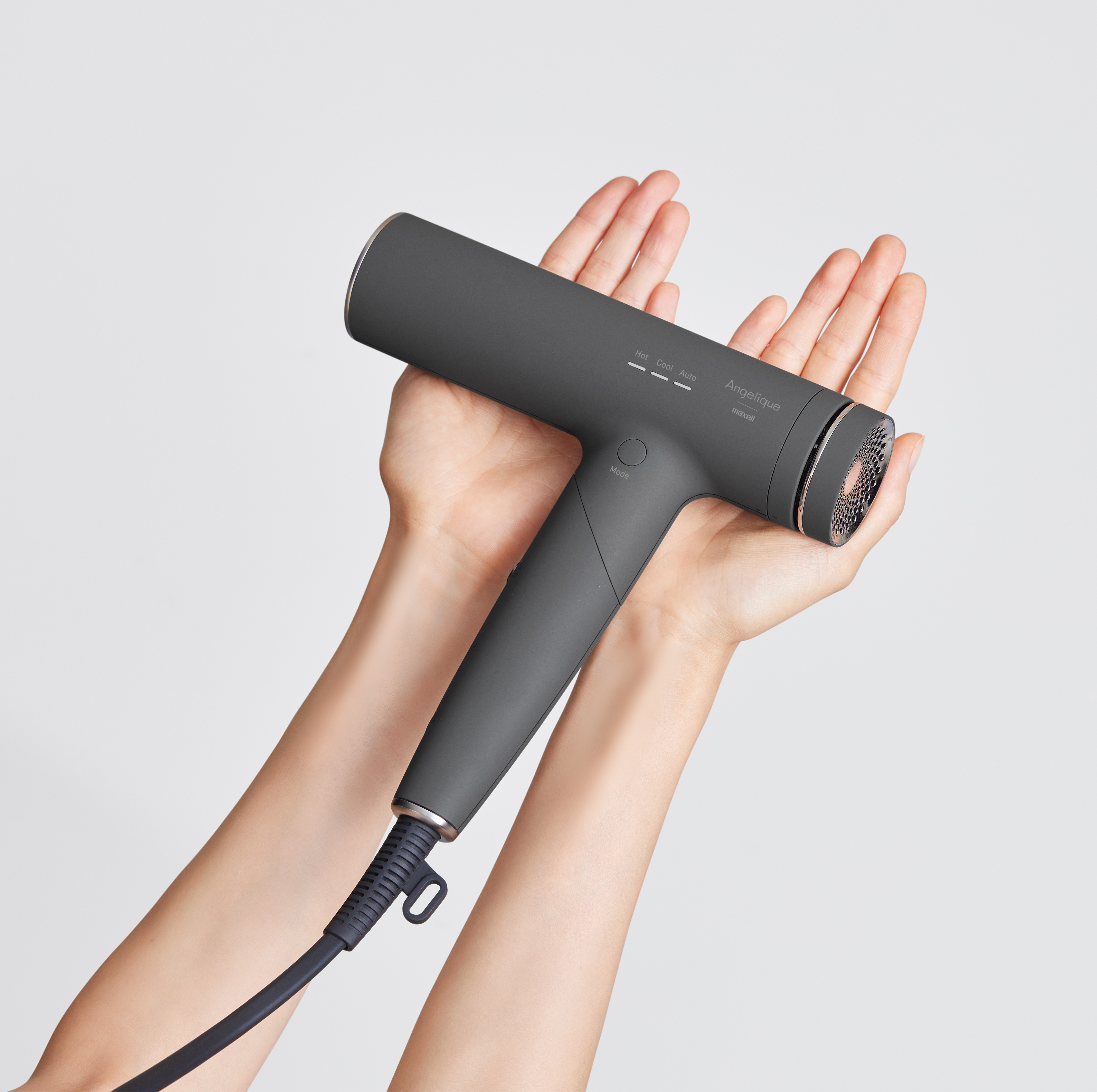 マクセル AngeliqueプラズマイオンヘアドライヤーMXDR-700A-BE