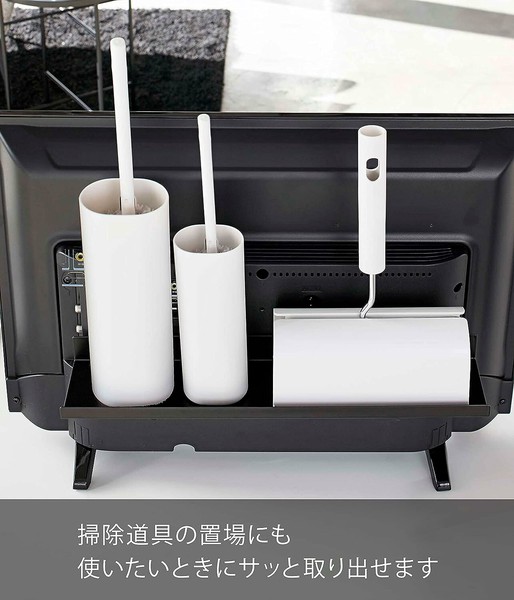 山崎実業 テレビ裏ラック 4885