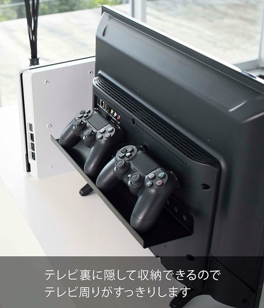 山崎実業 テレビ裏ラック 4885