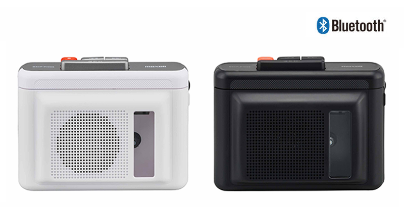 maxell スピーカー付きBluetooth対応ポータブルカセットプレーヤー MXCP-P100SBK