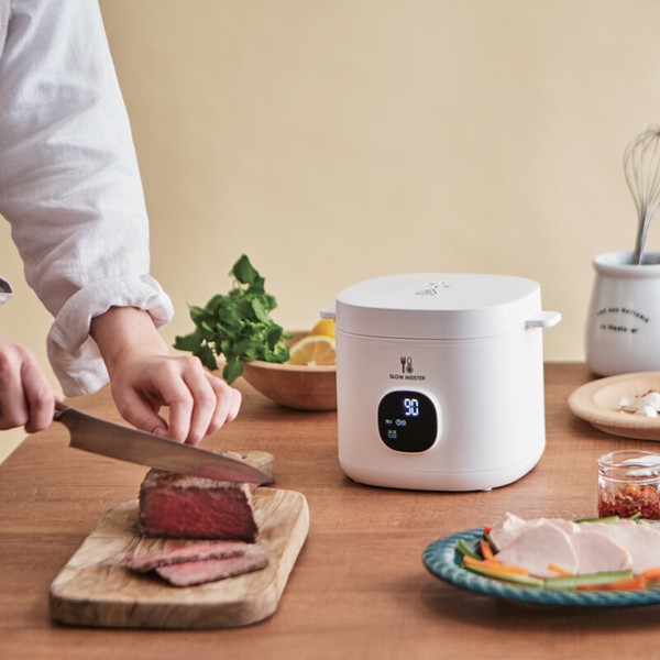 APIX ほったらかし家電 低温調理器 スローマイスター ホワイト ALC-750