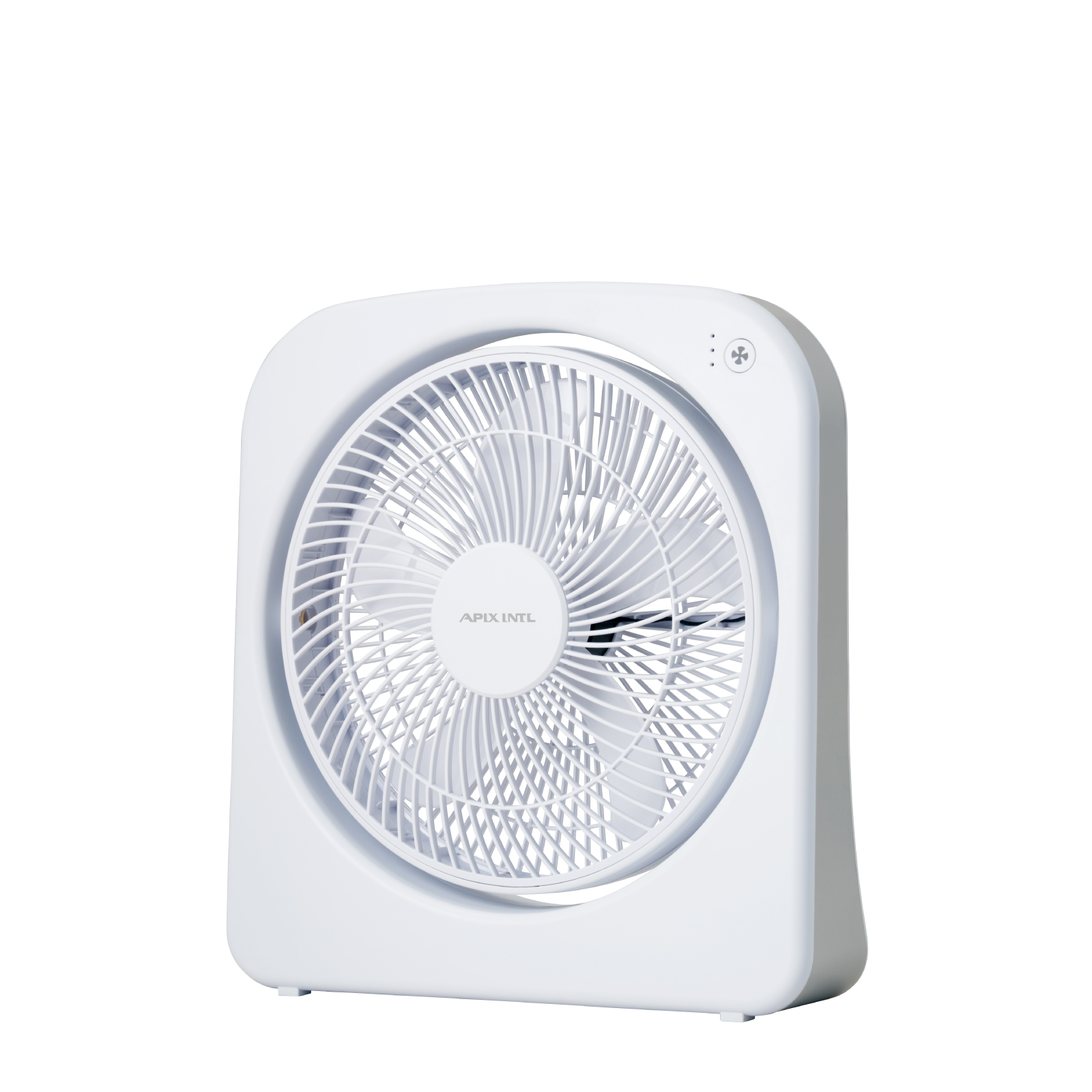 アピックス 軽量 2電源式スリムファン  AFS-128-WH