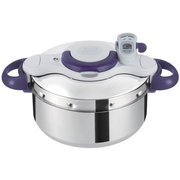 ティファール 圧力鍋 4.5L IH対応 2~4人用 クリプソ ミニット パーフェクト パープル P4620635