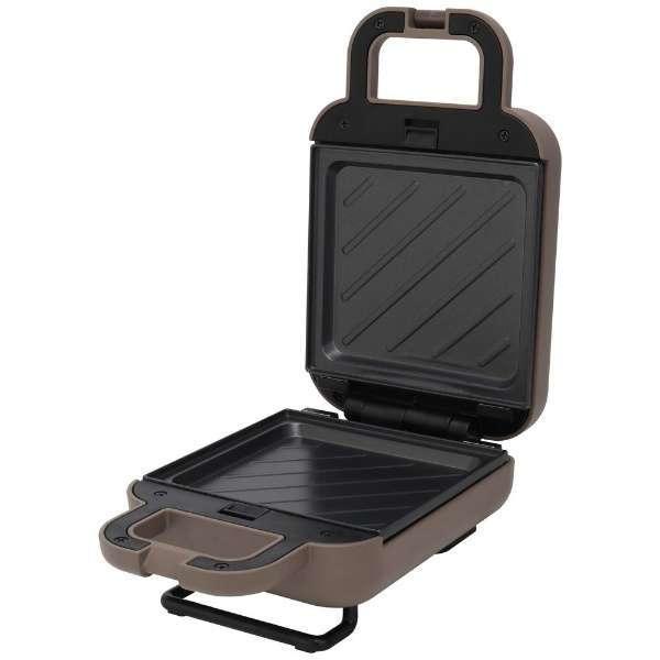 マクロス ホットサンドメーカー ブラウン MEK-95BR