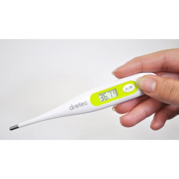 ドリテック 電子体温計 わき・口中用 ホワイト TO-100WT