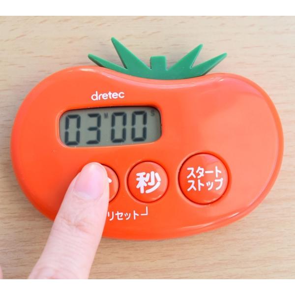 ドリテック とまとタイマー レッド T-535RD