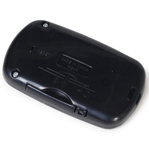 ドリテック 歩数計 ブラック H-235BK