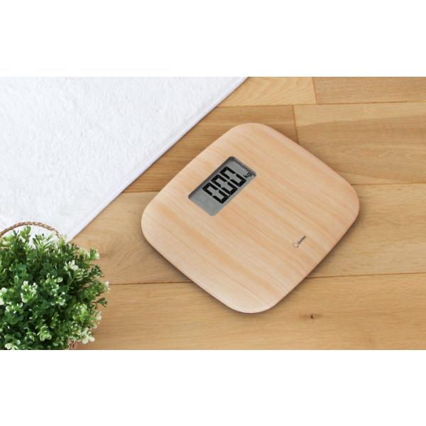 ドリテック ボディスケール リフェロ ナチュラルウッドBS-183(NW)