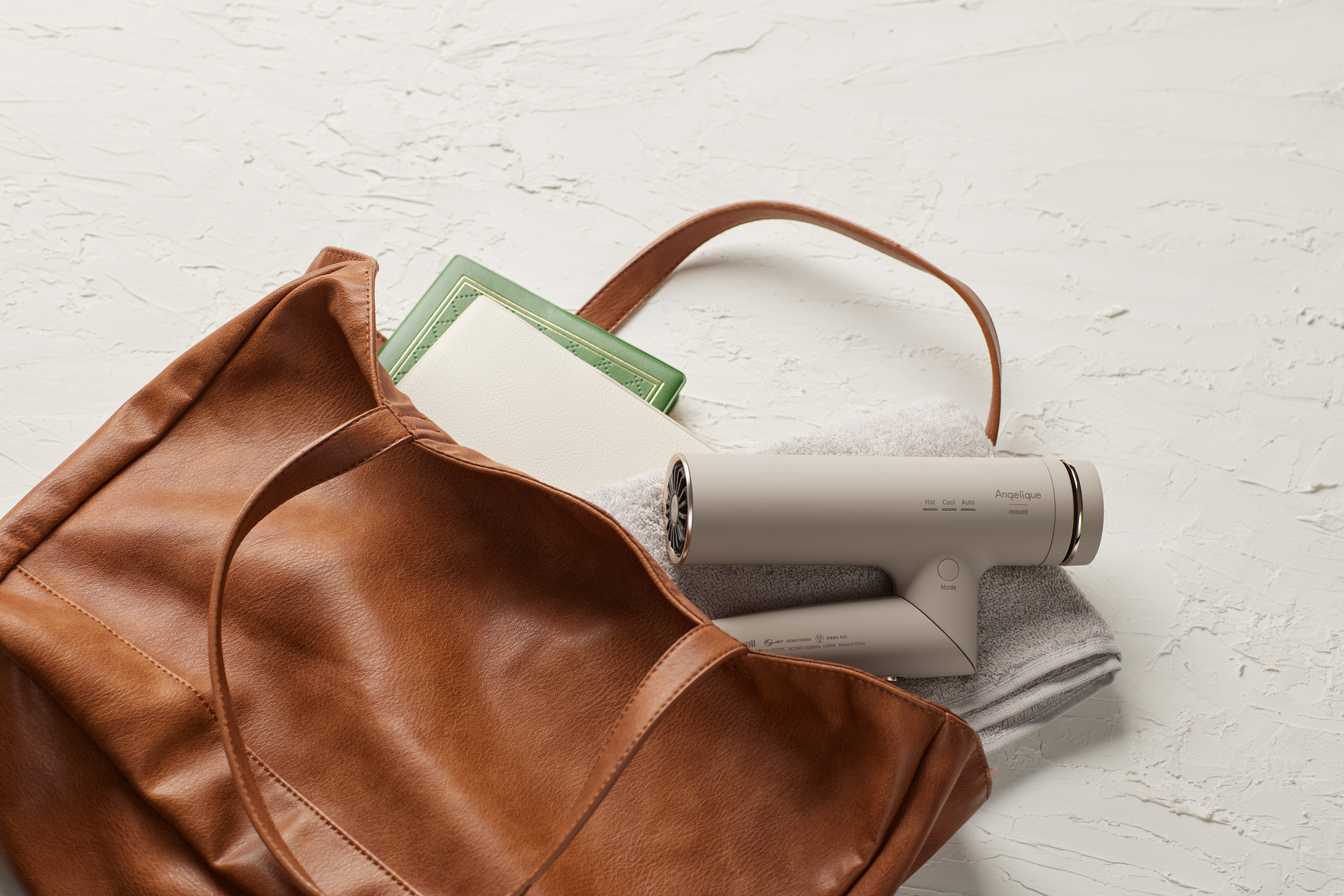 マクセル AngeliqueプラズマイオンヘアドライヤーMXDR-700A-GY