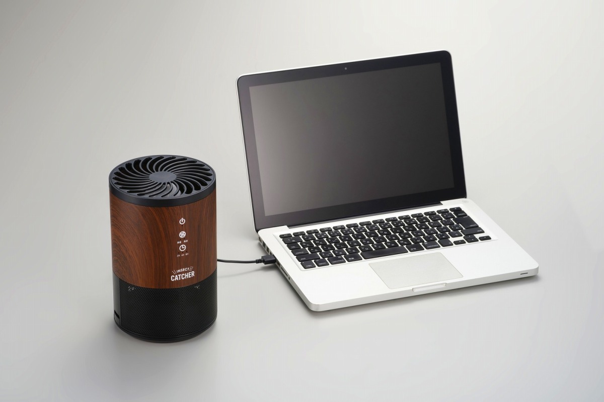 アピックス LED蚊取り捕虫器 AIC-40MBK