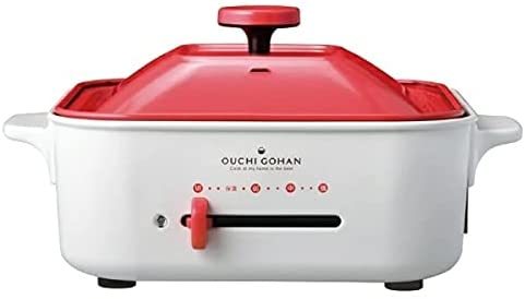 訳あり 箱不良 アピックス 四角い鍋&グリル ホットプレート グリルプレート AHP-152(IV) (A・D)