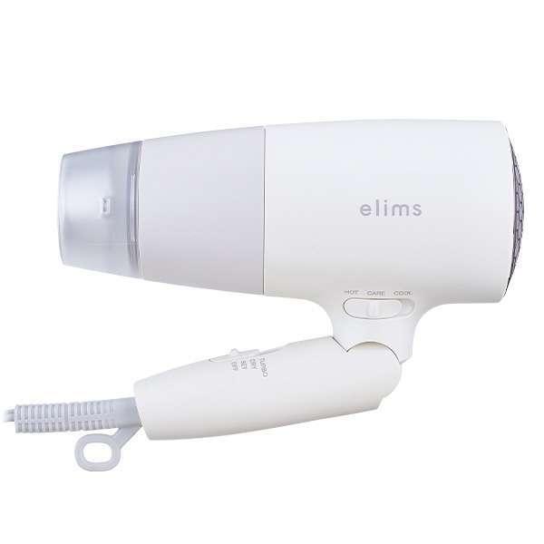 テスコム マイナスイオンヘアードライヤー elims me ラテホワイト TD550A(W)