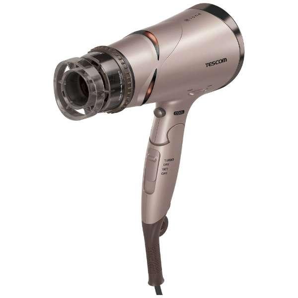 テスコム マイナスイオン ヘアードライヤー 大風量1.8m3/分 ブロンズ TD430B(N)