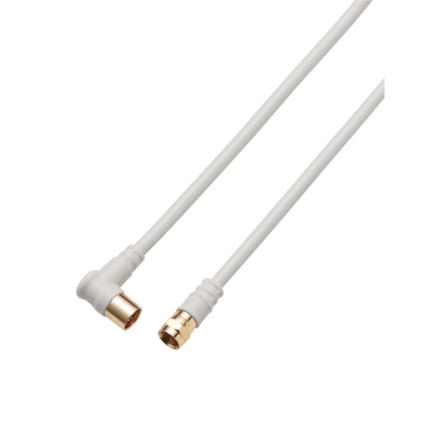 DXアンテナ テレビ接続ケーブル 8m 4JW8FLS(B)