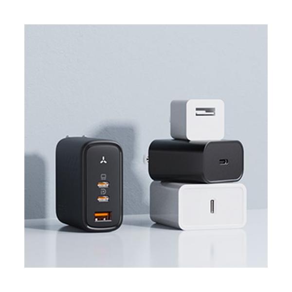 ボルトミー VOLTME USB急速充電器 Revo 67 67W USB-C×2/USB-A×1 折りたたみ式プラグ ブラック V2101V1