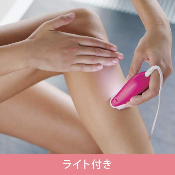 ブラウン 脱毛器 シルク・エピル ボディ用 シェーバー付 水洗い可 ラズベリーピンク SE3410