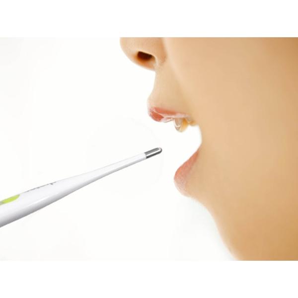 ドリテック 電子体温計 わき・口中用 ホワイト TO-100WT