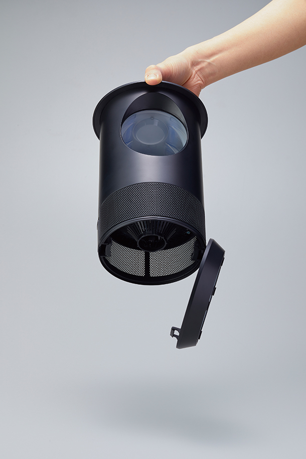 APIX アピックス ポータブル蚊取り捕虫器 AIC-30B(BK)