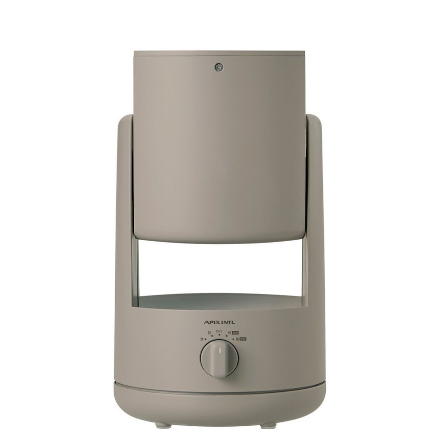 アピックス SOTOMO DCモーター搭載 充電式 フォールディング サーキュレーター AFC-270B(GY)