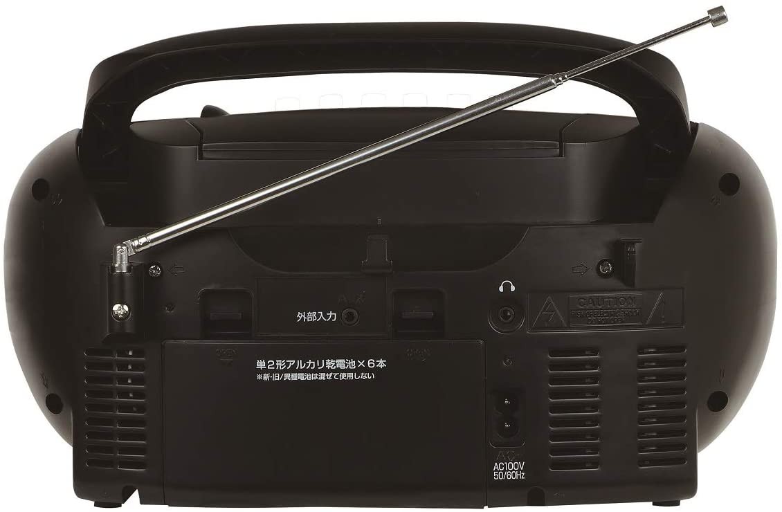 ZEPEAL ゼピール CDラジオ DCR-WS210-BK