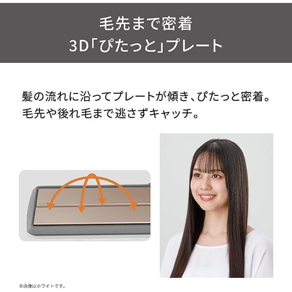 テスコム ヘアアイロン ストレートアイロン 26mm 海外対応 温度調整/メモリー 自動OFF 開閉ロック ラク抜きプラグ ブラック TS460A-K