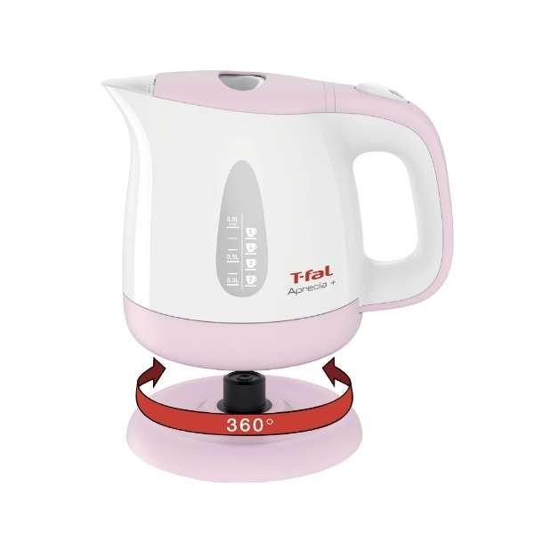 ティファール 電気ケトル アプレシア・プラス 0.8L シュガーピンク KO6307JP