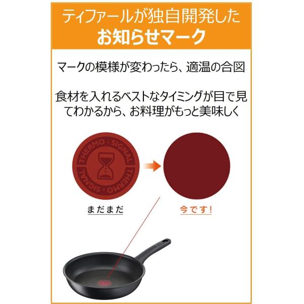 ティファール 28cm 深型 フライパン IH対応 IHハードチタニウム・アンリミテッド ウォックパン G26519