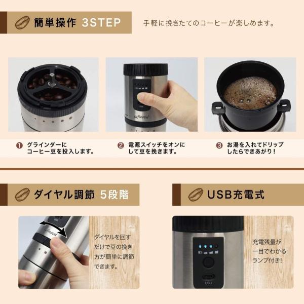 マクロス 電動式 オールインワン コーヒーメーカー カフェラベル MEK-83