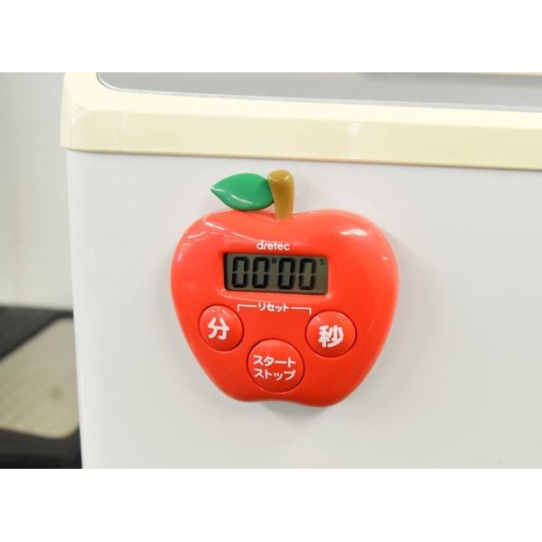 ドリテック りんごタイマー レッド T-534RD