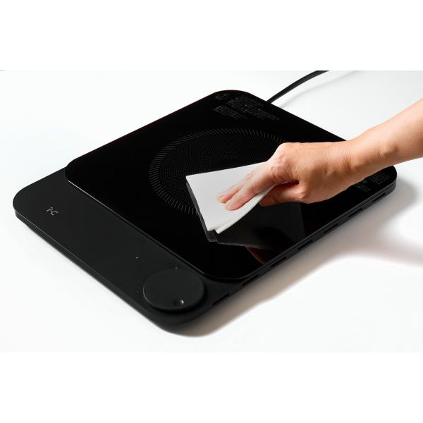 I-CHAIN 超薄型 IHクッキングヒーター 1400W IC-THC01-BK