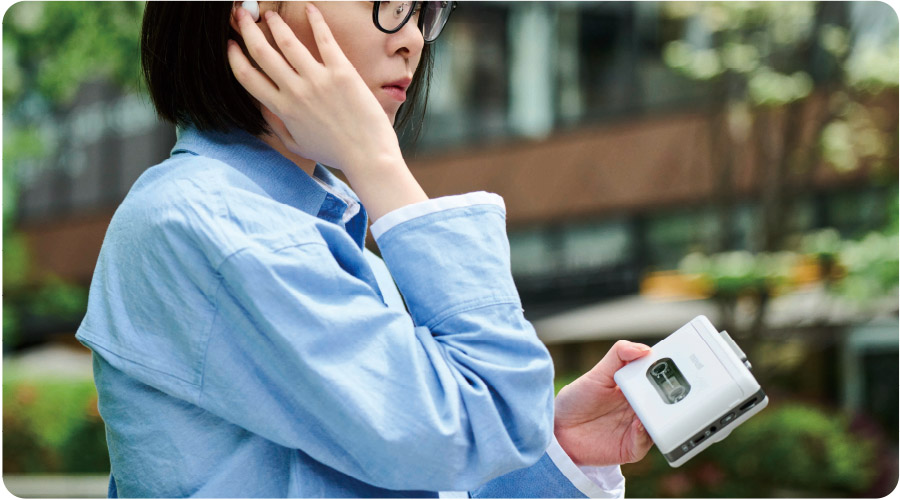 マクセル ポータブルカセットプレイヤーMXCP-P100-WH