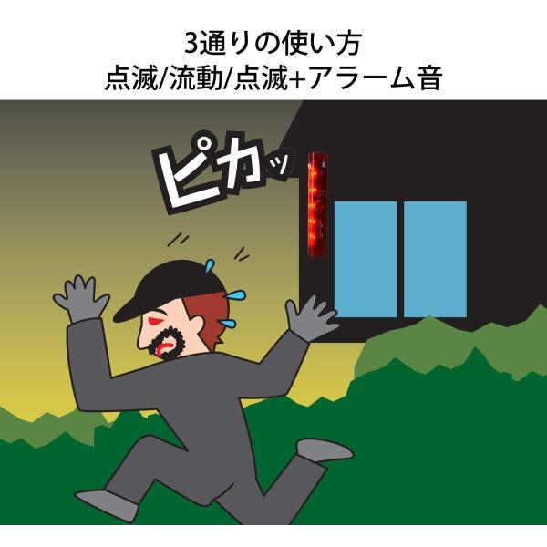 リーベックス LED ライト 人感 センサー 防犯 スーパーパトロング SLB300