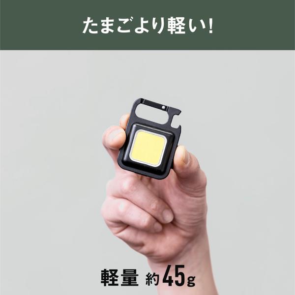 ムサシ RITEX 充電式マルチLEDライト 6W小型 COB-WL001
