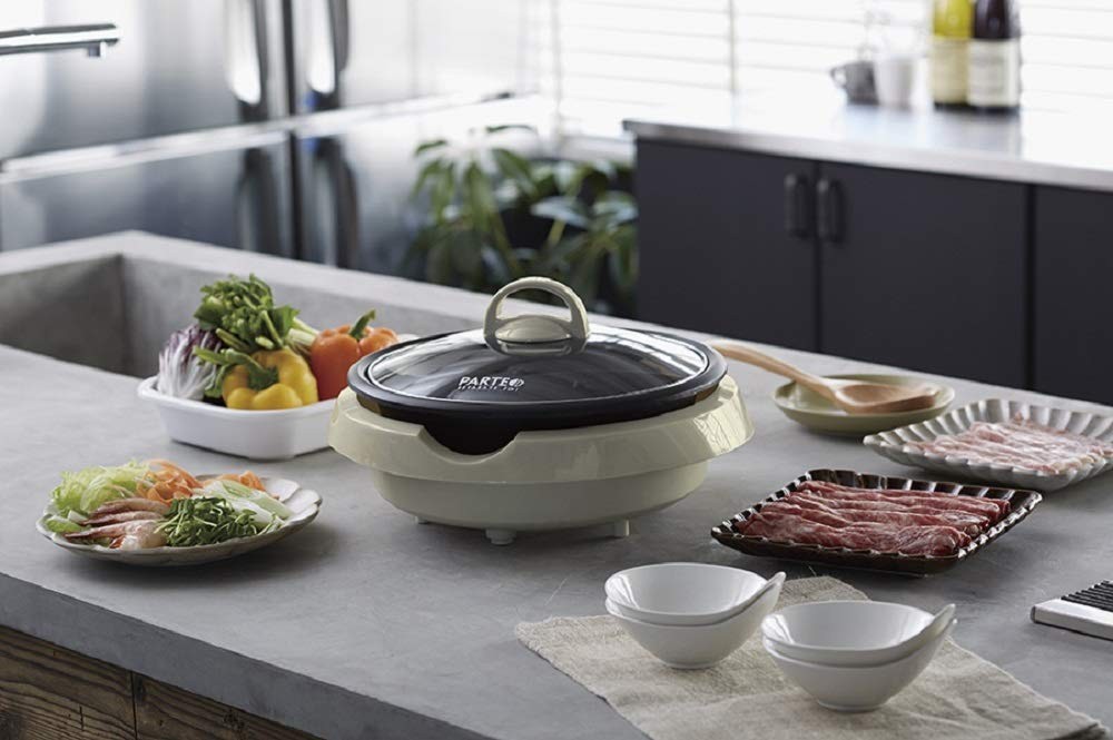 APIX アピックス 電気二食鍋 アイボリー FSKP-0938 IV