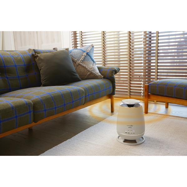 アピックス 全方位暖まる 360°セラミックヒーター APH-362(GY)