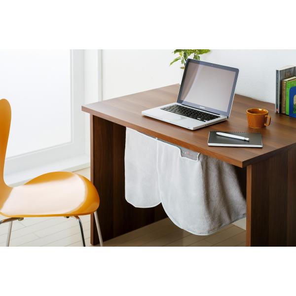 アピックス 省エネ 節電 デスクパネルヒーター ADH-182(GY)