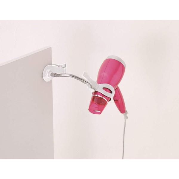 クリタック 両手でブロー ドライヤークリップN ホワイト DCLN-5059