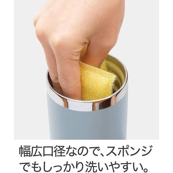 ピーコック魔法瓶工業 水筒 ステンレスボトル タンブラーボトル 0.4L スモーキーブルー AKS-R40 ASM