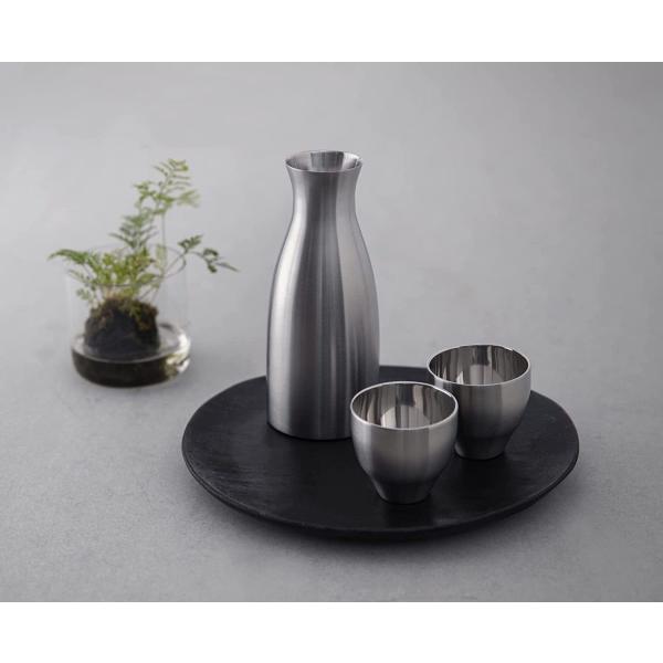 ピーコック魔法瓶工業 とっくり おちょこ セット 冷酒も長時間温度をキープできる魔法瓶構造 .3L ステンレス ACF-38(XA)