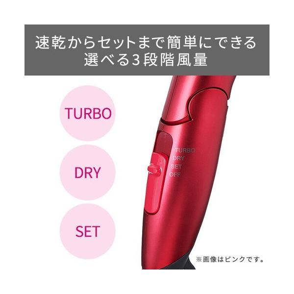 テスコム マイナスイオンヘアードライヤー TD430A(P)