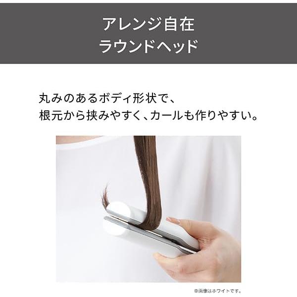 テスコム ヘアアイロン ストレートアイロン 26mm 海外対応 温度調整/メモリー 自動OFF 開閉ロック ラク抜きプラグ ブラック TS460A-K