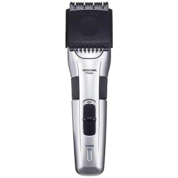 テスコム ヘアカッター・バリカン 充電・交流式 シルバーTT590A(S)