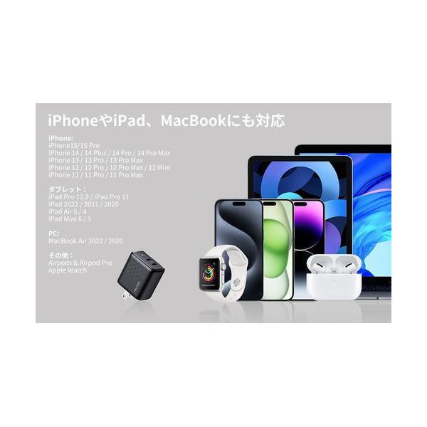 ボルトミー VOLTME USB急速充電器 Revo 45 Duo C+C USB PD(パワーデリバリー)対応 45W USB-C×2ポート 折りたたみ式プラグ ブラック V2141