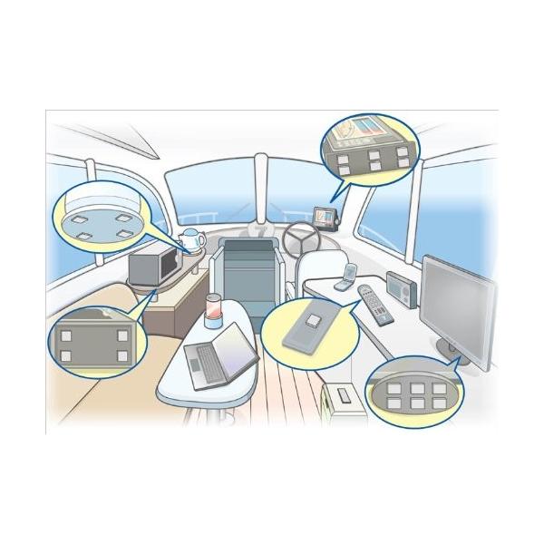 プロセブン 耐震マット(3cm×3cm)4枚入り P-N30L