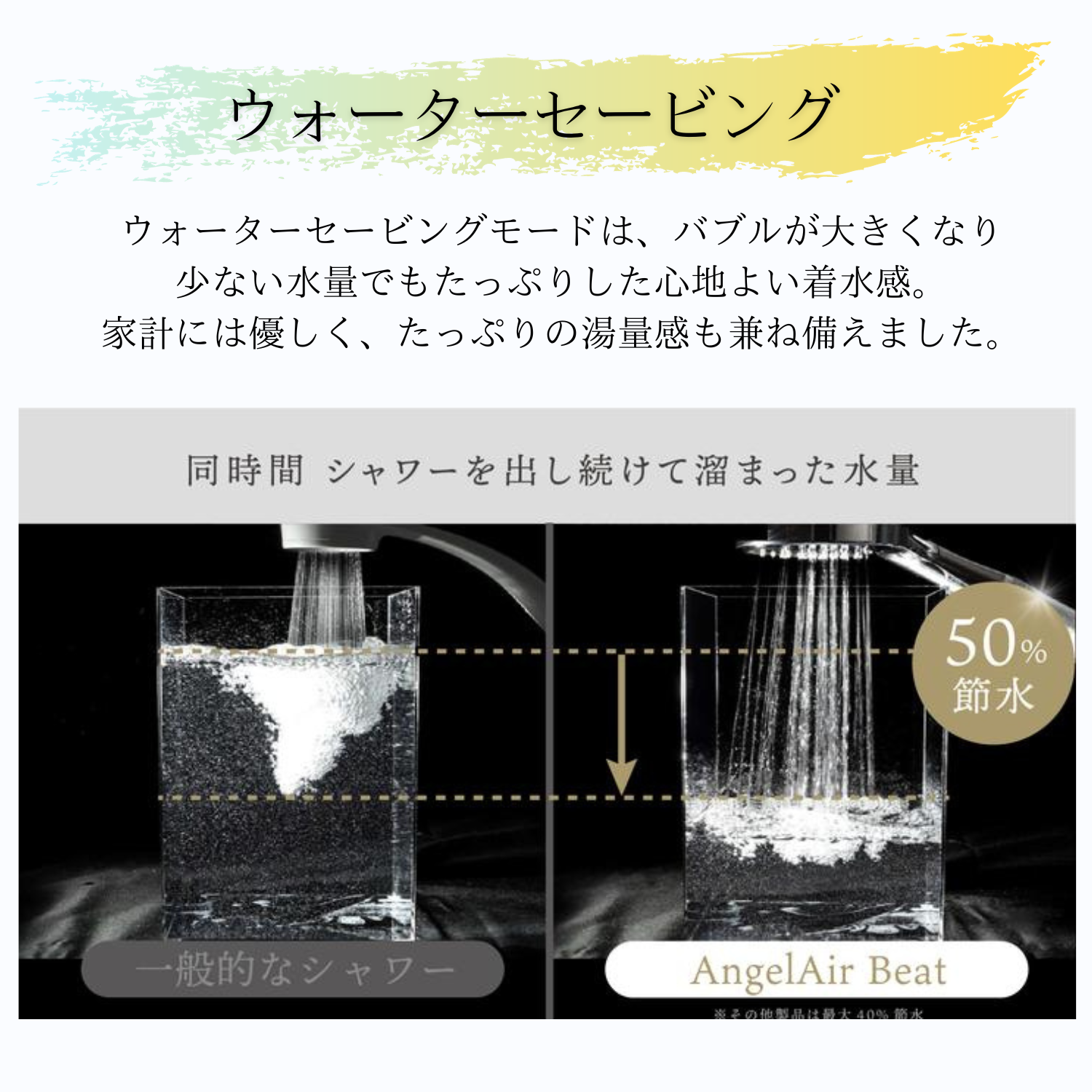 Toshin Angel Air クリスタル マイクロバブルシャワーヘッド ピンク TH-037-P