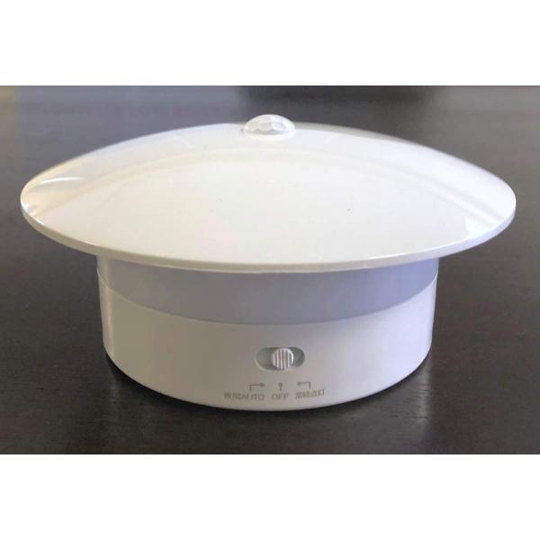 リーベックス センサーライト やさしく光る 丸型 SL101